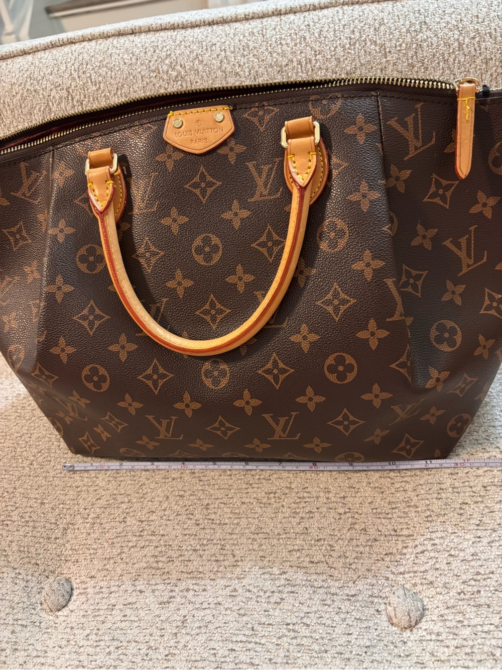 *Fashion* Handbag in Brown with Vachetta Leather - Picture 11 of 17